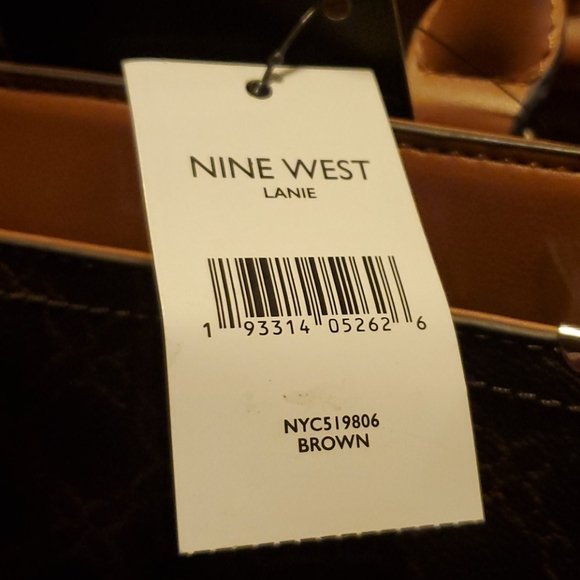 Nine West Brown Satchel - Picture 3 of 7